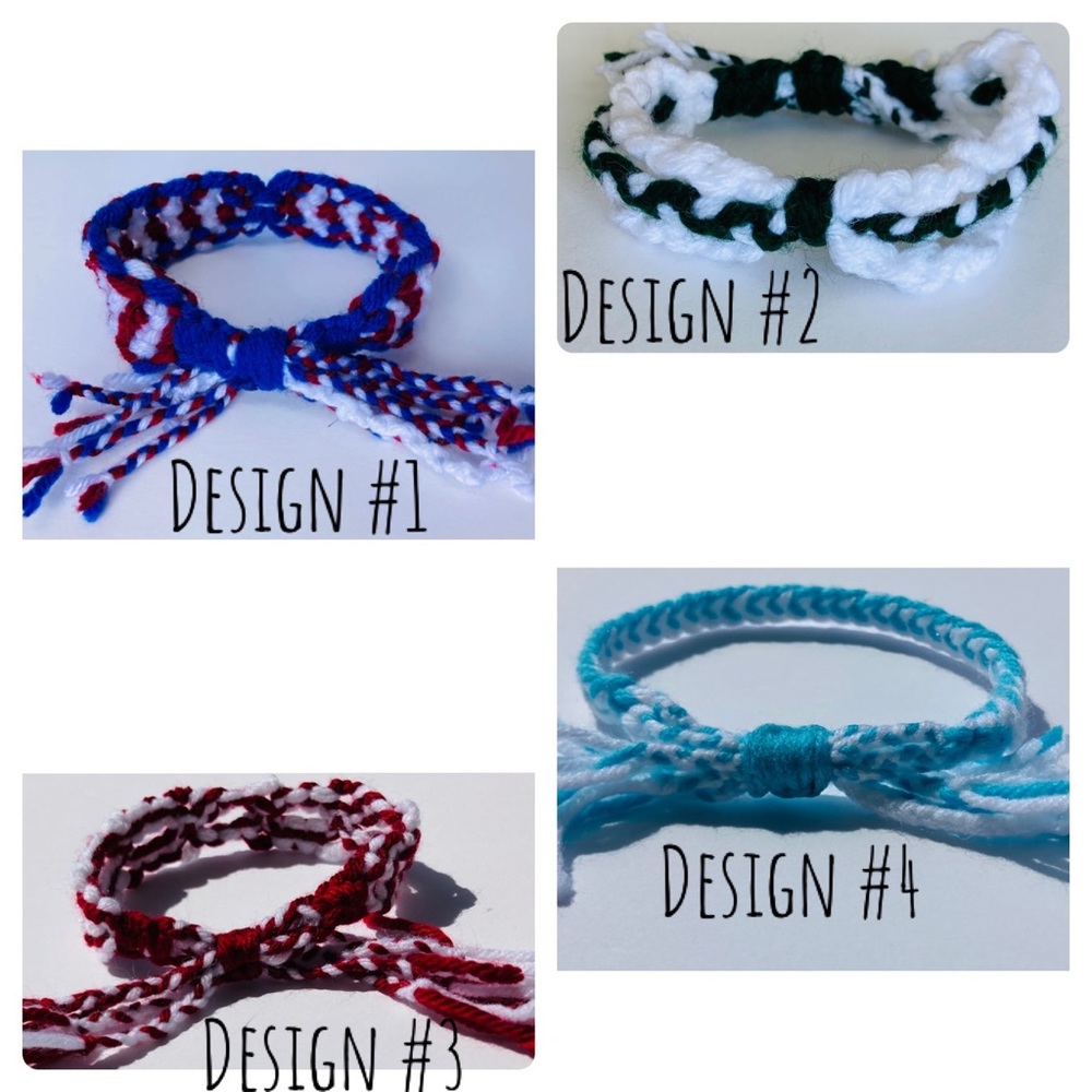 Macrame boho-chic bracelets and earrings